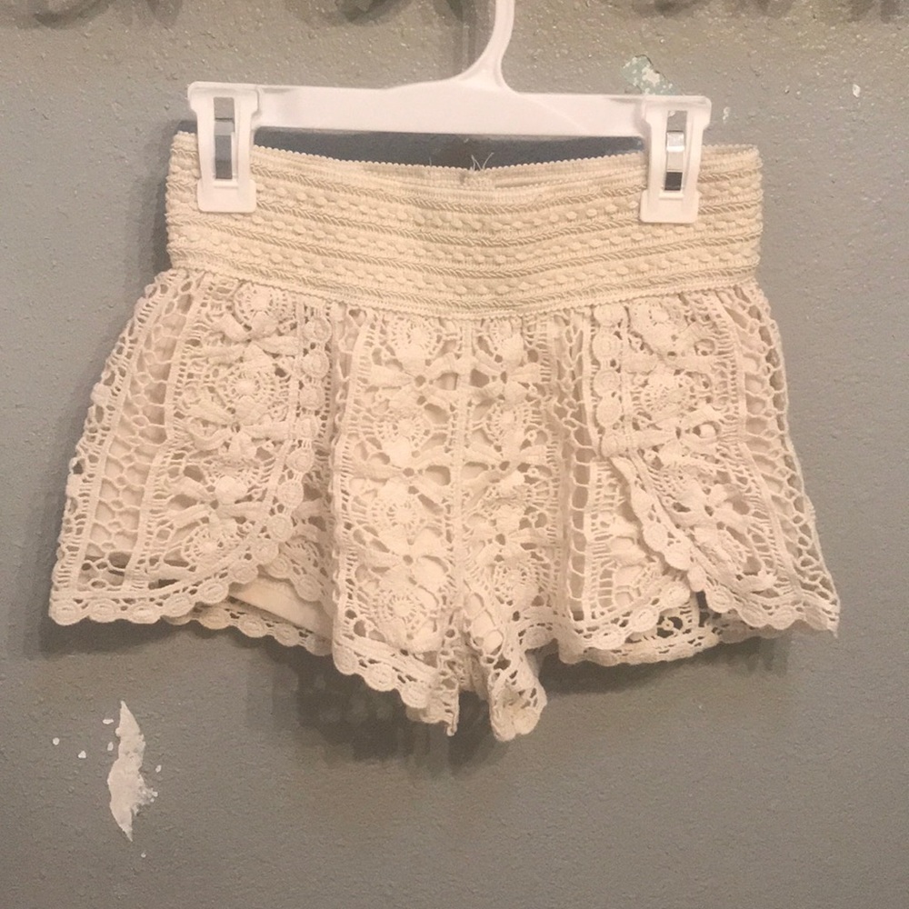 crochet shorts